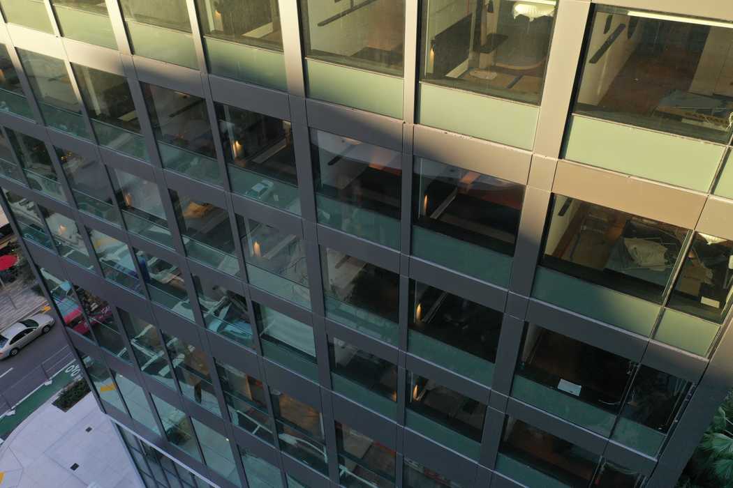 citizenM Miami Worldcenter aerial view — Alphacladding curtain wall